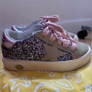 Golden goose glitter sneakers